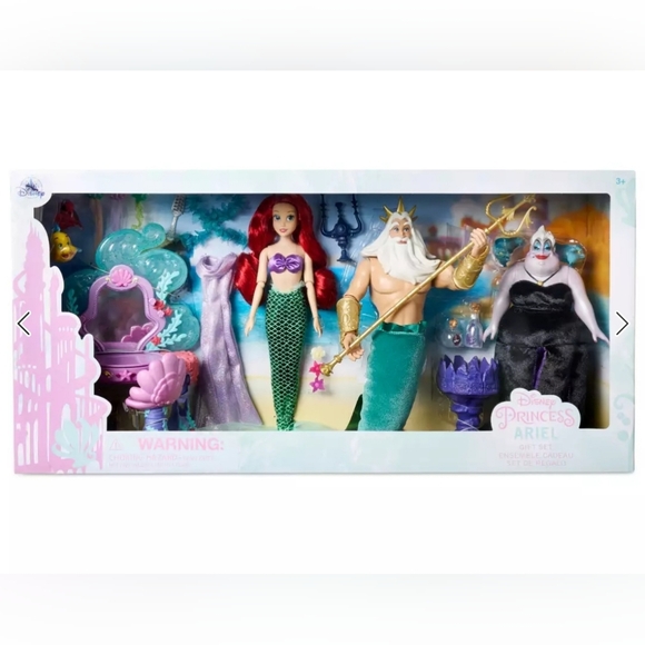 NIB Disney Princess Ariel Classic Doll Playset The Little Mermaid